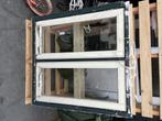 Hardhouten kozijnen, Doe-het-zelf en Verbouw, Gebruikt, Raamkozijn, Inclusief glas, 75 tot 150 cm