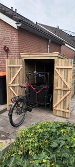 Berging schuur voor motor/scooter/fiets/elektrische fiets, Ophalen of Verzenden, Nieuw, Hout