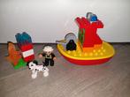 Duplo 10591 Brandweerboot, Ophalen of Verzenden, Zo goed als nieuw, Complete set, Duplo