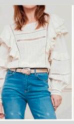 Fabienne Chapot Katie top/ blouse maat 42 *nieuw *, Beige, Maat 42/44 (L), Nieuw, Ophalen of Verzenden
