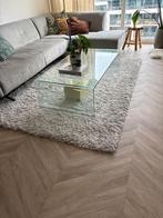 Nieuw! Mooi hoogpolig vloerkleed 160x230 Kwantum karwei, Ophalen, Grijs, 150 tot 200 cm, Cozy