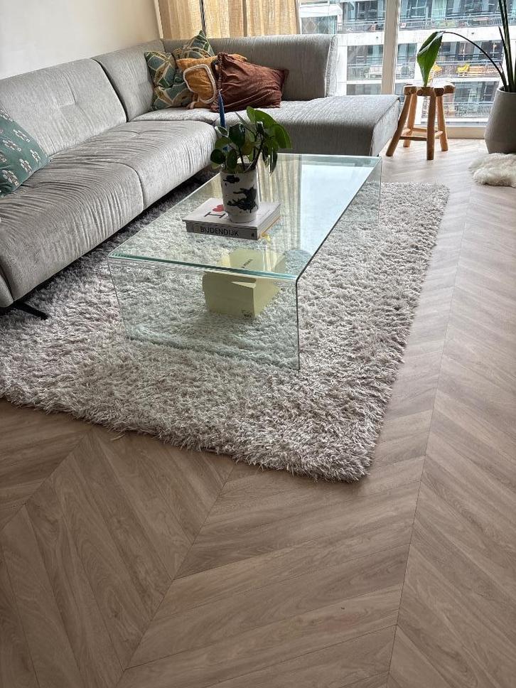 Nieuw! Mooi hoogpolig vloerkleed 160x230 Kwantum karwei, Huis en Inrichting, Stoffering | Tapijten en Kleden, Nieuw, 150 tot 200 cm