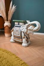 Prachtige vintage keramieken olifant, Ophalen, Onbekend, Zo goed als nieuw, Onbekend
