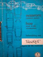 Instructieboek tectylbehandeling ML Valvoline Citroen DS DAF, Ophalen of Verzenden, Gelezen, Autotechniek