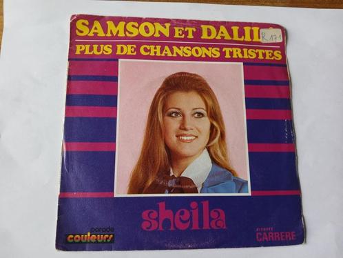Sheila - Samson Et Dalila / Plus De Chansons Tristes, Cd's en Dvd's, Vinyl Singles, Single, Pop, 7 inch, Ophalen of Verzenden