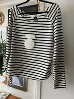 10 Days cropped sweater - Maat M - Gestreept, Kleding | Dames, Ophalen of Verzenden, Zo goed als nieuw, Maat 38/40 (M)
