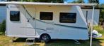 Dethleffs New Line 410 DB, Caravans en Kamperen, Caravans, Luifel, Vast bed, 75 kg, Treinzit