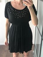 JCL Trends zwarte tricot jurk tuniek robe met studs maat M/L, Kleding | Dames, JCL Trends, Zwart, Maat 42/44 (L), Nieuw
