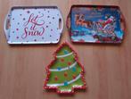 Kerst dienbladen, Diversen, Kerst, Ophalen, Zo goed als nieuw