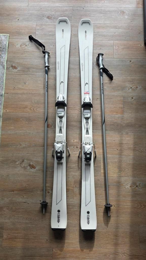 Head dames carveski's 1 x gebruikt., Sport en Fitness, Skiën en Langlaufen, Zo goed als nieuw, Ski's, Head, 160 tot 180 cm, Ophalen