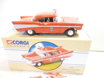 Corgi 97397 1995 Chevrolet Bel Air Fire Chief Pensacola 1:43 beschikbaar voor biedingen