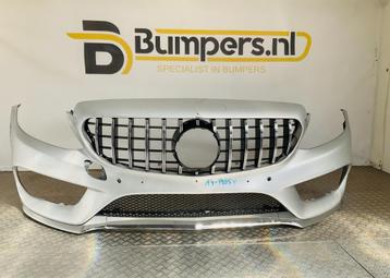 Bumper Mercedes C Klasse W205 AMG Voorbumper 1-A4-14654z beschikbaar voor biedingen