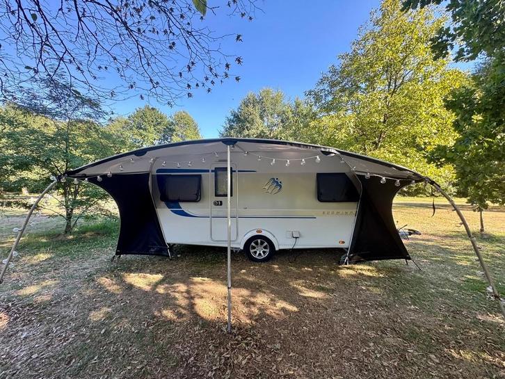 Unico Verona Luifel Maat 10 + Accessoires, Caravans en Kamperen, Kampeeraccessoires, Zo goed als nieuw, Ophalen