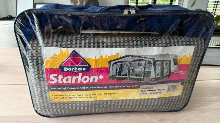 Dorema Starlon voortenttapijt 477x355 cm, Caravans en Kamperen, Kampeeraccessoires, Zo goed als nieuw, Ophalen of Verzenden