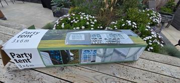 partytent 3x6 ( voor onderdelen) beschikbaar voor biedingen