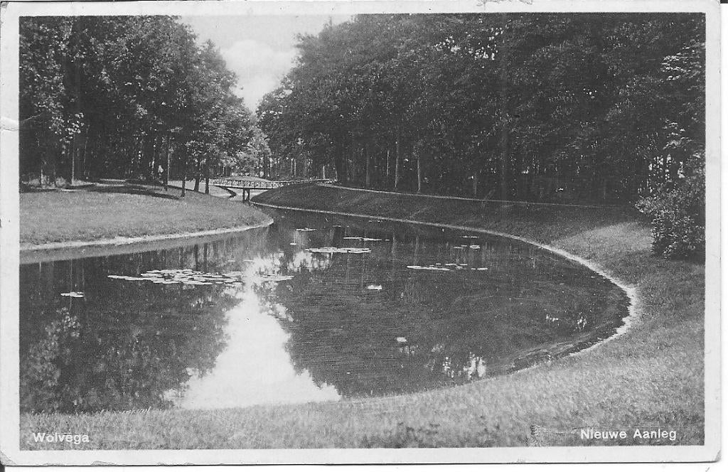Wolvega Nieuwe Aanleg., Ophalen of Verzenden, 1940 tot 1960, Gelopen, Friesland