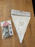 30 jaar huwelijk slinger en ballonnen, Ophalen of Verzenden, Nieuw, Feestartikel, Geboorte of Huwelijk