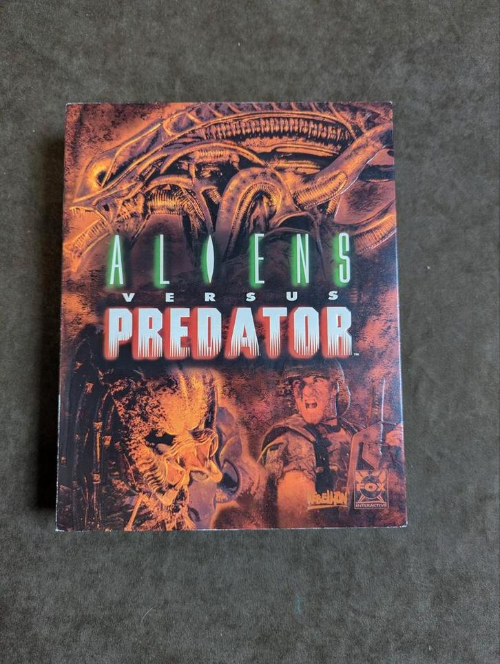 Aliens vs Predator PC Game - big box pc game CIB, Spelcomputers en Games, Games | Pc, Gebruikt, Shooter, 1 speler, Vanaf 16 jaar