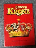 Programmaboekje van Circus Krone in Duitsland 1995/1996, Boeken, Kunst en Cultuur | Dans en Theater, Ophalen of Verzenden, Zo goed als nieuw