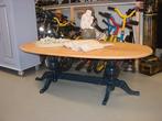 Landelijke salon tafel met geschuurd blad, Ophalen