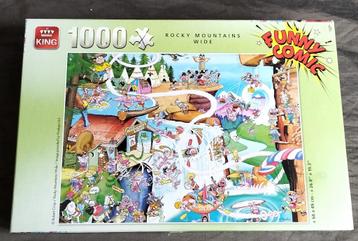 Funny Comic puzzel - Just Married (1000 stukjes) beschikbaar voor biedingen