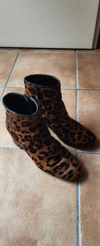 Nieuwe panter zara dames enkel laarzen maat 39, Bruin, Zara, Lage of Enkellaarzen, Nieuw