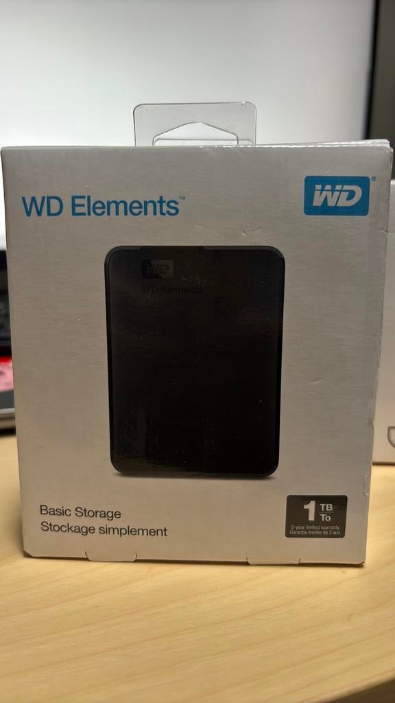 Western Digital Elements - meerdere beschikbaar, Computers en Software, Harde schijven, Laptop, Extern, HDD, Firewire, Ophalen of Verzenden