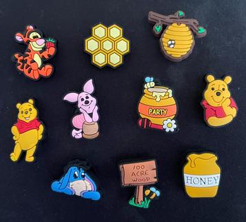 Jibbitz pins Crocs - Pooh set nr 1 - NIEUW -