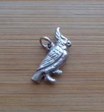zilveren vintage bedel vogel [035], Overige merken, Verzenden, Zo goed als nieuw, 1 bedel