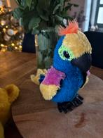 Ty Beanie Boo Papegaai Knuffel, Ophalen of Verzenden, Zo goed als nieuw, Overige typen