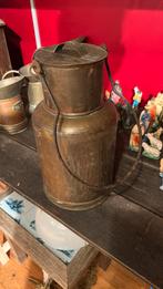 Kleine oude koperen melkbus, Antiek en Kunst, Antiek | Koper en Brons, Ophalen of Verzenden, Koper