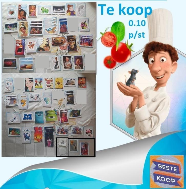 Magische kookboek stickers (AH), Verzamelen, Supermarktacties, Albert Heijn, Ophalen of Verzenden