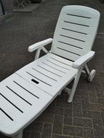 Ligstoel, Tuin en Terras, Ligbedden, Ophalen, Gebruikt, Kunststof, Inklapbaar