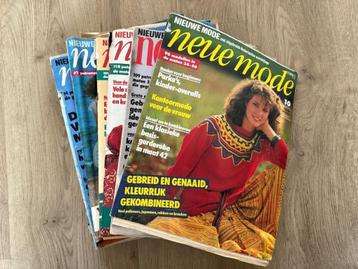 Neue Mode vintage tijdschriften uit de jaren 81' beschikbaar voor biedingen
