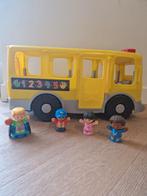 Fisher-Price Schoolbus met Little People, Ophalen of Verzenden, Zo goed als nieuw