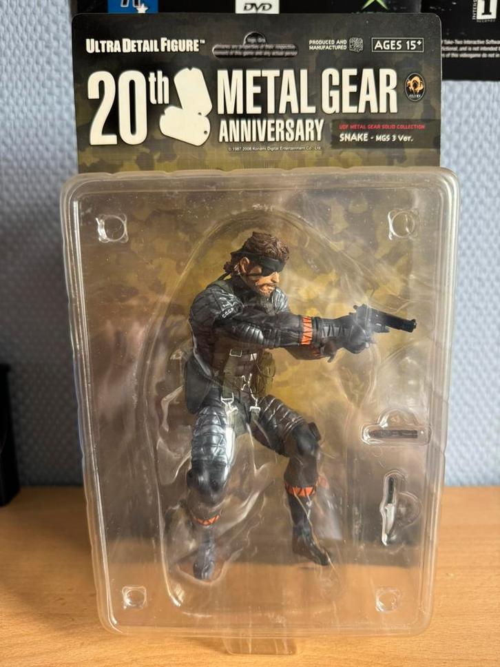 Metal Gear Solid 3 Naked Snake Action Figure, Verzamelen, Poppetjes en Figuurtjes, Nieuw, Ophalen of Verzenden