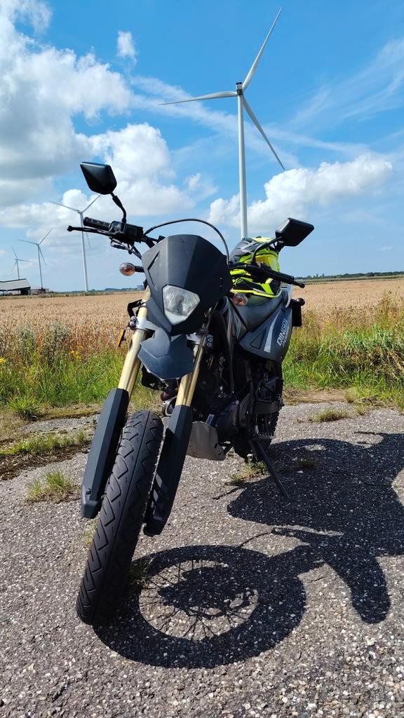 Qingqi QM200GY A2 Motor - Supermoto!, Motoren, Motoren | Overige merken, Particulier, SuperMoto, 12 t/m 35 kW, 1 cilinder, Minimaal motorrijbewijs A2