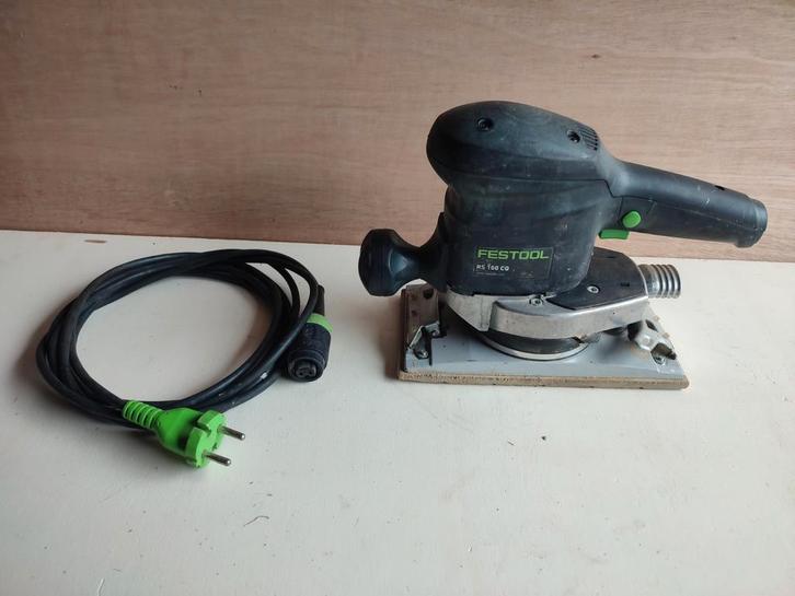 Festool RS 100 CQ Vlakschuurmachine - 620W, Doe-het-zelf en Verbouw, Gereedschap | Schuurmachines, Gebruikt, Vlakschuurmachine