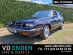 Dodge Lancer EFI Turbo - 1986 - 42ML origineel!, Auto's, Oldtimers, Voorwielaandrijving, Stof, Zwart, Grijs