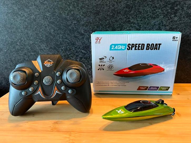 RC Boot Mini - Bestuurbare boot mini - 11cm - Nieuw, Kinderen en Baby's, Speelgoed | Buiten | Accuvoertuigen, Nieuw, Ophalen of Verzenden