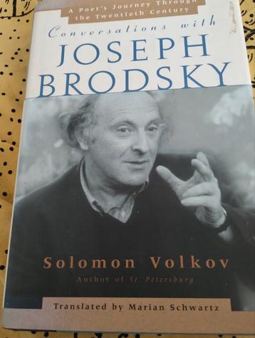 Conversations with Joseph Brodsky - Solomon Volkov beschikbaar voor biedingen