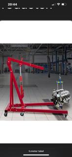 Motortakel te huur, Ophalen, Gebruikt
