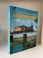 Wereld rond in het spoor van stoomlocs - locomotieven trein, Ophalen of Verzenden, Trein, Zo goed als nieuw