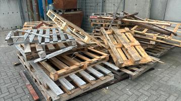 Partij pallets / Brandhout - gratis afhalen! beschikbaar voor biedingen