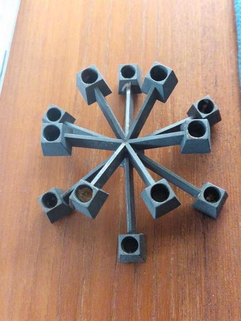 Vintage kandelaar Jens Quistgaard"Paro-Serie"Originele doos, Antiek en Kunst, Kunst | Designobjecten, Ophalen of Verzenden