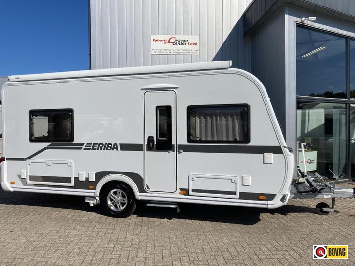 Eriba Nova 445 Zeer compleet uitgevoerd, Caravans en Kamperen, Caravans, Bedrijf, tot en met 4, 1250 - 1500 kg, Standaardzit, Eriba
