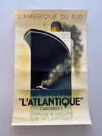 Cassandre L'Atlantique (1931/1983) reis affiche litho poster, Ophalen of Verzenden
