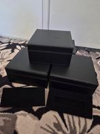 Zwarte sieradenkistjes, Ophalen of Verzenden, Zo goed als nieuw, Zwart, Hardcase