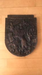 Plaquette leeuw nederland gips, Ophalen