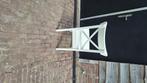 Eetkamerstoelen, Gebruikt, Wit, Ophalen of Verzenden, Vier